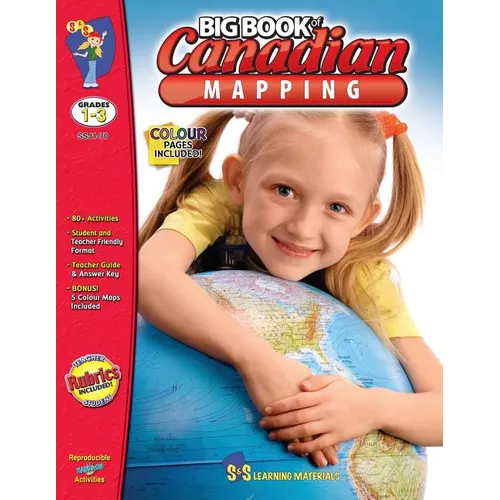 Canadian Grades 1 to 3 Mapping Big Book: Grades 1-3