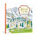 Road Trip! Coloring Book: Color Your Way to National Parks, Landmarks, and Roadside Attractions: A Coloring Book