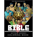 Bible Action Heroes: Coloring Book