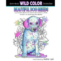 Beautiful Dog Breeds Adult Coloring Book