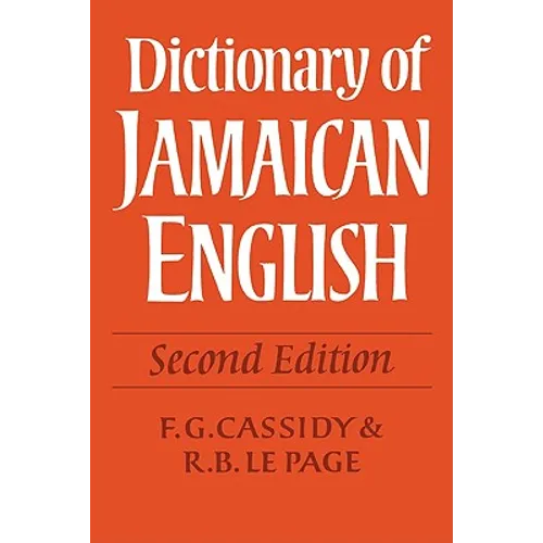 Dictionary of Jamaican English