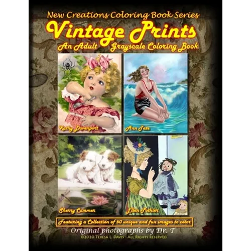 New Creations Coloring Book Series: Vintage Prints