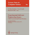 Experimental Software Engineering Issues:: Critical Assessment and Future Directions. International Workshop, Dagstuhl Castle, Germany, September 14-1