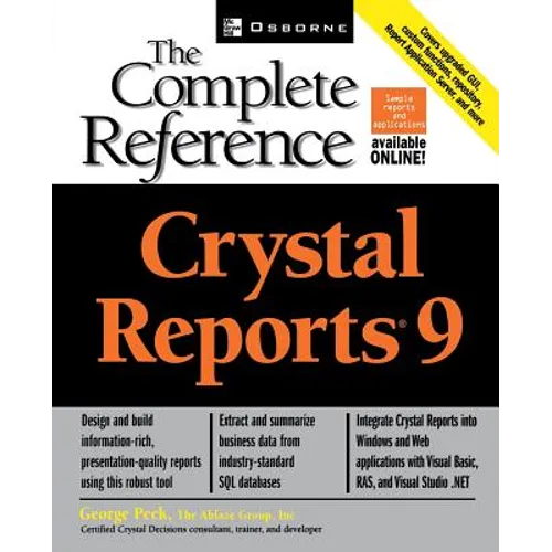 Crystal Reports 9: The Complete Reference