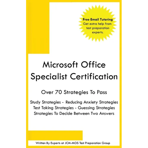 Microsoft Office Specialist Certification