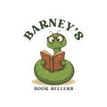 Barney’s Book Sellers Sticker — Cute Reading Worm Logo Kiss-Cut Sticker