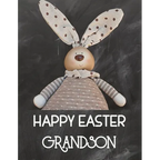 Happy Easter Grandson: Sketchbook for Kids Drawings Activity Book - Paperback