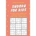 SUDOKU for KIDS: 50 Easy Level Games for Starter: 1 Puzzle per Page, Brain Training Games, Sudoku Puzzles Book, Teen, Young Adult, Adult, Senior