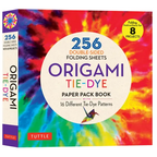 Origami Tie-Dye Patterns Paper Pack Book: 256 Double-Sided Folding Sheets (Includes Instructions for 8 Models)