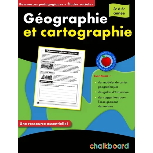 Geographie Et Cartographie 3-5