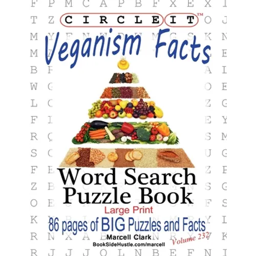 Circle It, Veganism Facts, Word Search, Puzzle Book