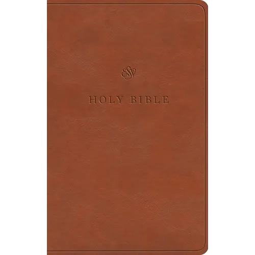 ESV Value Thinline Bible (Trutone, English Saddle)