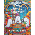 Cozy Spooky Halloween Coloring Book