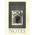 Notes to the University of Toronto: A History