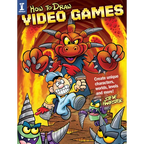 How to Draw Video Games: Create Unique Characters, Worlds, Levels and More! - Paperback