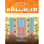 Spooky Halloween: Adult Coloring Book