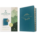 NLT Life Application Study Bible, Third Edition, Personal Size (Leatherlike, Teal Blue, Indexed, Red Letter)