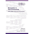 Semantics in Text Processing: Step 2008 Conference Proceedings