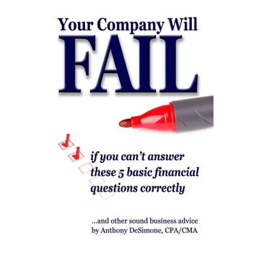 YOUR COMPANY WILL FAIL if you can't answer these 5 basic financial questions correctly