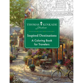 Thomas Kinkade Studios Inspired Destinations: A Coloring Book for Travelers
