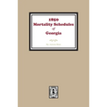 1850 Georgia Mortality Schedules or Census