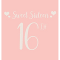 Happy 16th Birthday Guest Book (Hardcover): Sweet Sixteen Guest book, party and birthday celebrations decor, memory book, 16th birthday, happy birthda