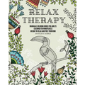 Relax therapy: mandalas coloring books for adults coloring for mindfulness design to relax and free your mind.