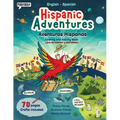 Hispanic Adventures: Coloring and activity book (English-Spanish)