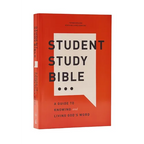 Student Study Bible: A Guide to Knowing and Living God's Word (Nkjv, Softcover, Red Letter, Comfort Print)