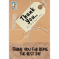 Thank You For Being The Best Pa!: My Gift Of Appreciation: Full Color Gift Book Prompted Questions 6.61 x 9.61 inch