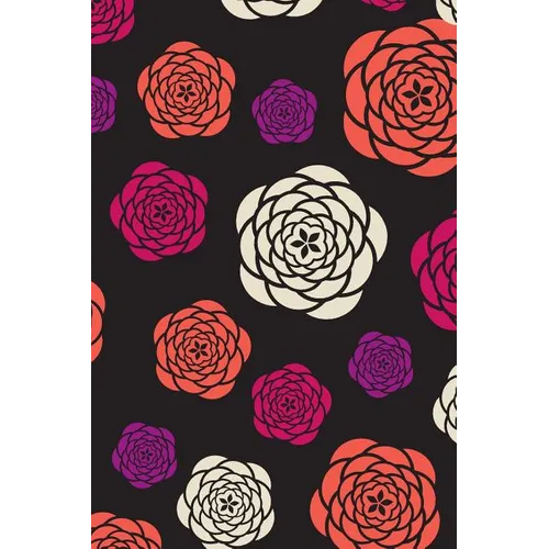 Address Book: Peony, 6x9, 130 Pages, Professionally Designed