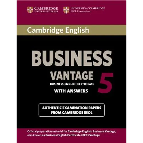 Cambridge English Business 5 Vantage