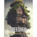 "The Majestic Treehouse: A Magnificent Coloring Book for Grown-Ups