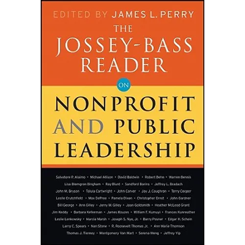 The Jossey-Bass Reader on Nonprofit and Public Leadership