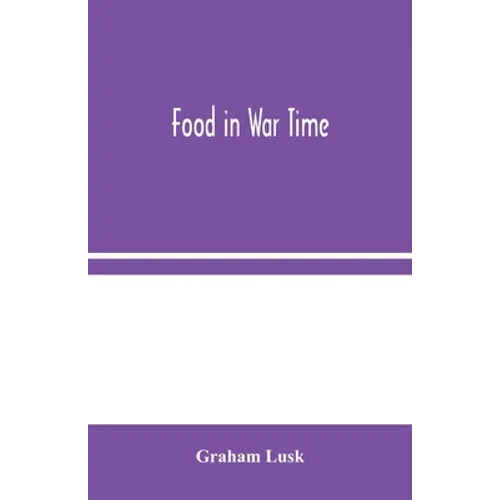 Food In War Time
