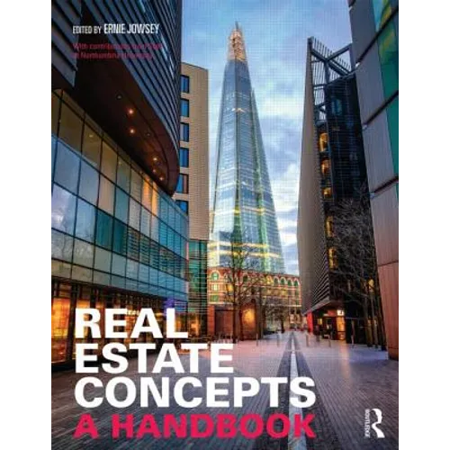 Real Estate Concepts: A Handbook