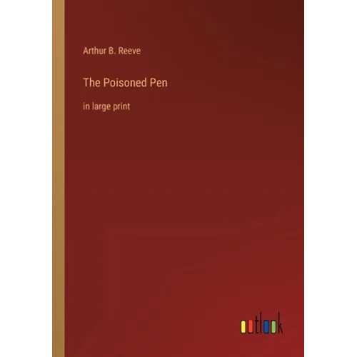The Poisoned Pen: in large print