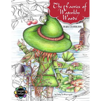 The Faeries of Waterlily Woods: Adult Coloring Book - Paperback