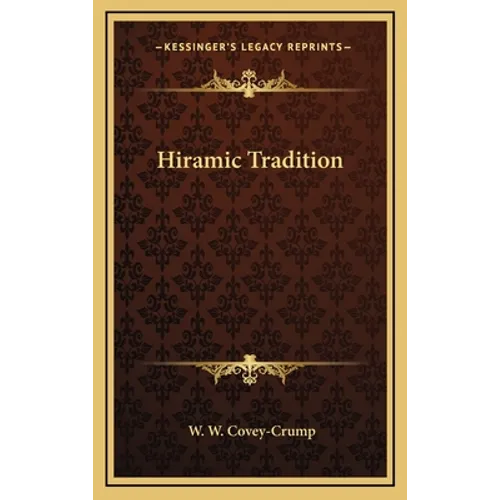 Hiramic Tradition