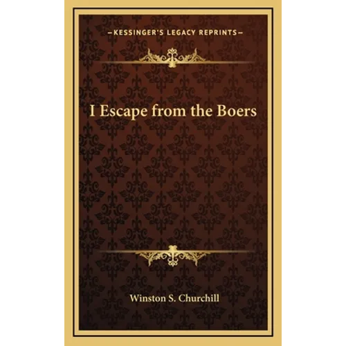 I Escape from the Boers
