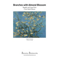 Branches with Almond Blossom Cross Stitch Pattern - Vincent van Gogh: Regular and Large Print Cross Stitch Chart