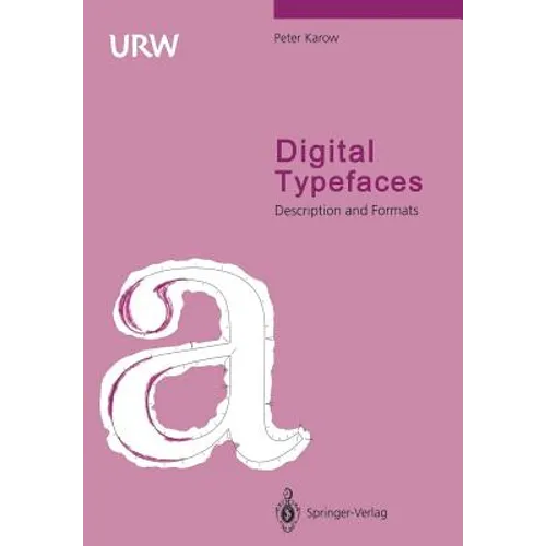 Digital Typefaces: Description and Formats