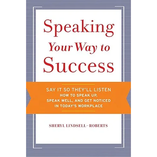 Speaking Your Way to Success