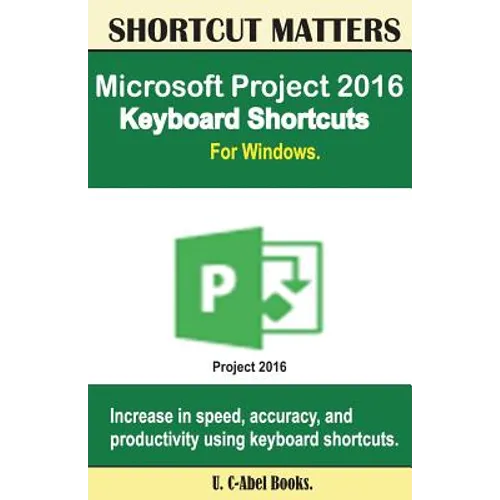 Microsoft Project 2016 Keyboard Shortcuts For Windows