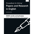 PhraseBook for Writing Papers and Research in English