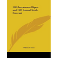 1909 Investment Digest and 1929 Annual Stock Forecast