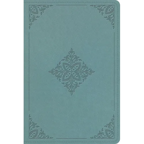 ESV Single Column Heritage Bible (Trutone, Paris Sky, Fleur-De-Lis Design)