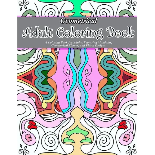 Geometrical Adult Coloring Book