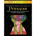 Princess - Adult Coloring Book: Stress Relieving Designs for Adults Relaxation
