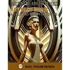 Art Deco Magic: A Coloring Book for Adults: A Luxurious Journey into Art Deco Style - Paperback